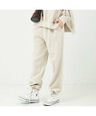 【SALE/20%OFF】Rouge vif la cle 【セットアップ対応】ロゴ入りスウェットパンツ ルージュ・ヴィフ ラクレ パンツ その他のパンツ グレー ベージュ【送料無料】