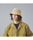 ABAHOUSE LASTWORD 【RUBEN/ルーベン】PAPER BUCKET/バケットハット アバハウス 帽子 ハット ベージュ ブラウン ネイビー【送...