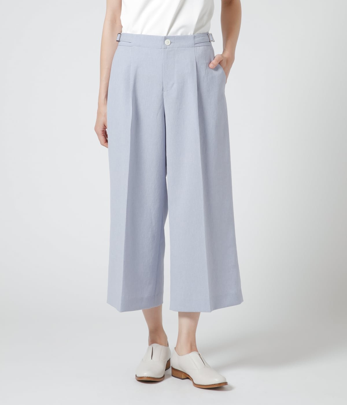【SALE／50%OFF】NEWYORKER WOMEN ドライツイル ガウチョパンツ ニューヨーカー パ...