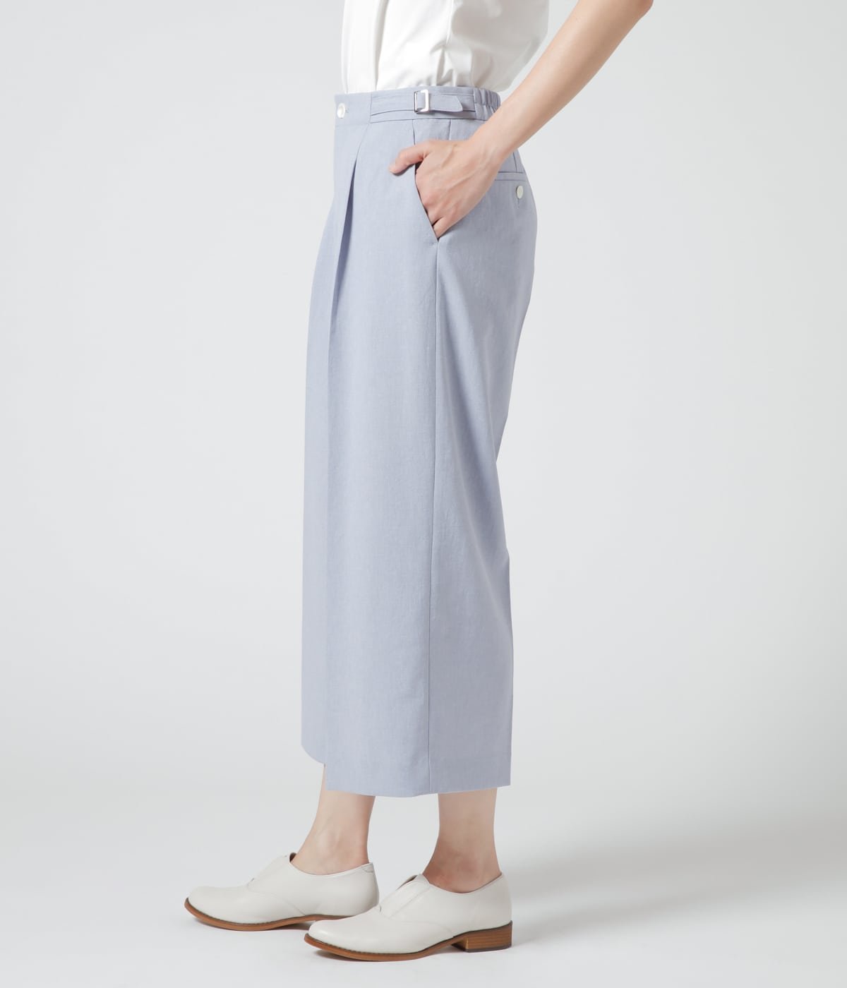 【SALE／50%OFF】NEWYORKER WOMEN ドライツイル ガウチョパンツ ニューヨーカー パ...