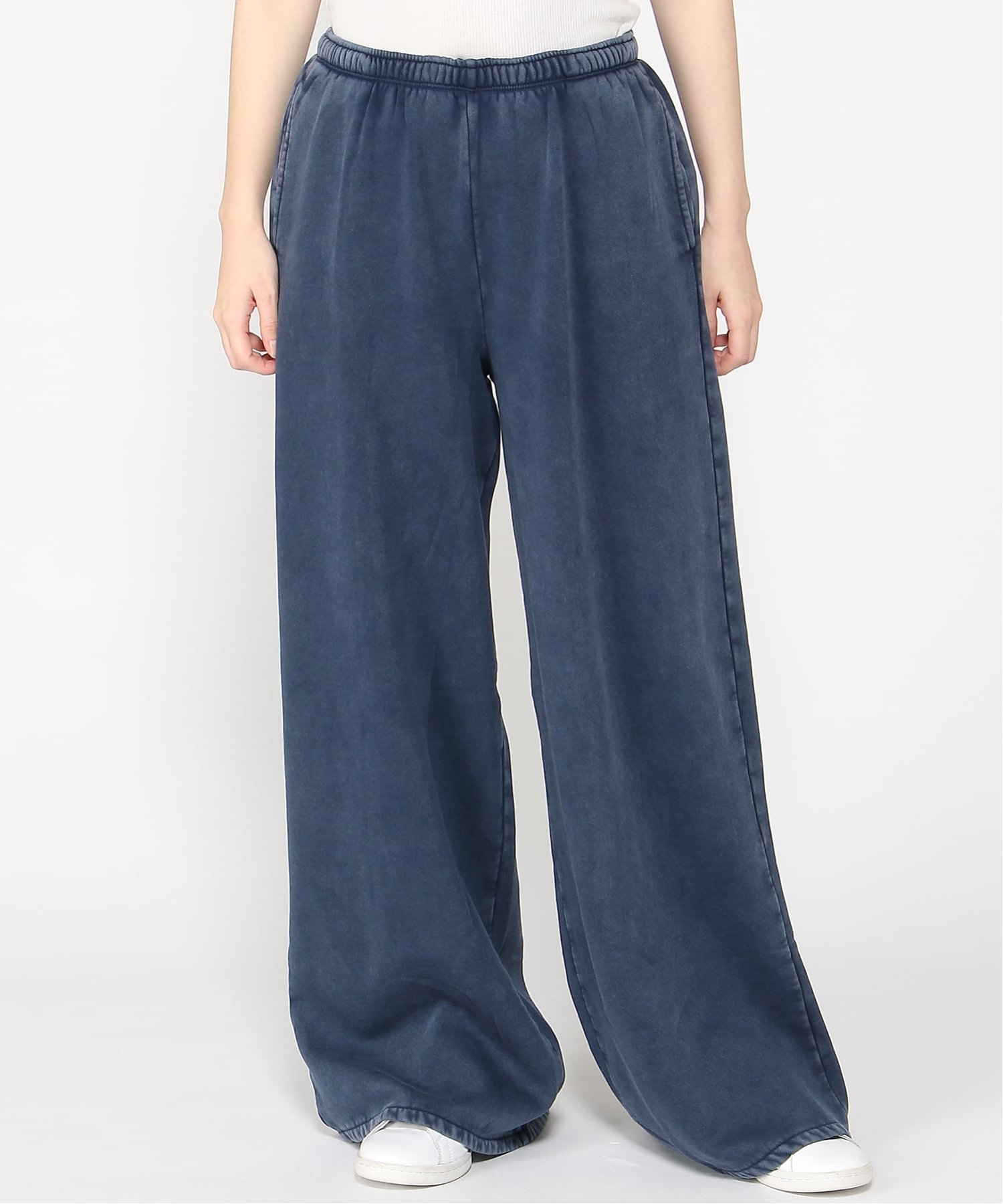 GAP (W)ヴィンテージソフト バギー ワイド スウェットパンツ ギャップ パンツ ジャージ・スウェットパンツ グレー レッド ネイビー【送料無料】