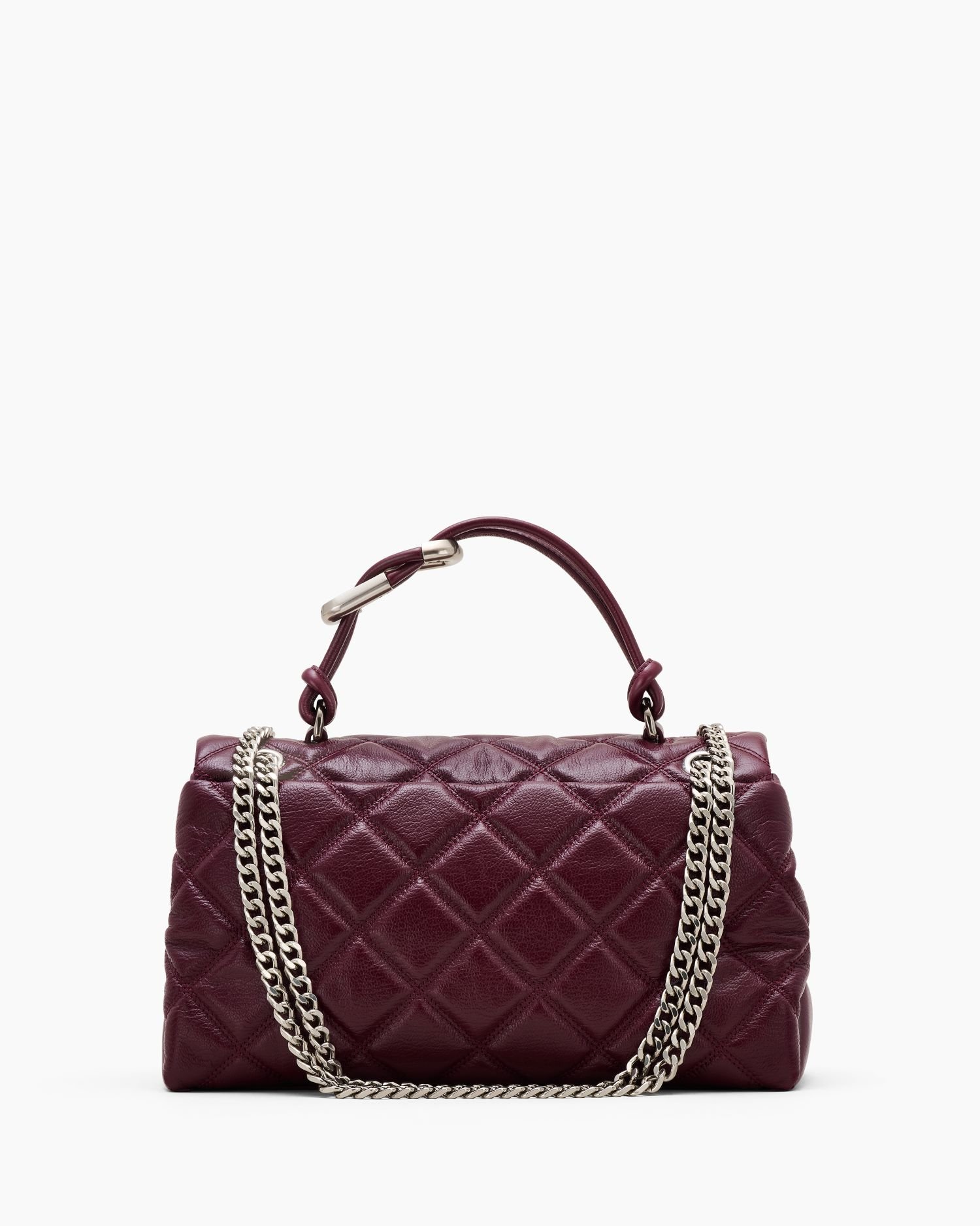 【SALE／30%OFF】MARC JACOBS 【公式】ザ キルテッド レザー デュアル バッグ チェーン ショルダー マーク ジェイコブス バッグ ショルダーバッグ ブラック【送料無料】