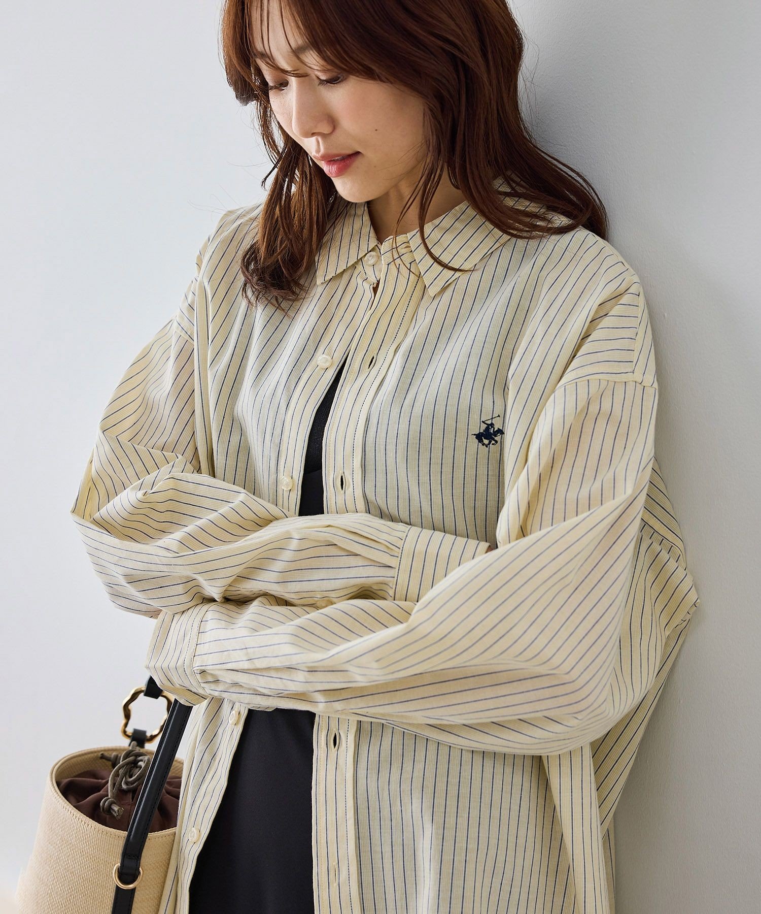 ROPE' PICNIC 【BEVERLYHILLS POLO CLUB・一部店舗限定】ストライプビッグシルエッ...