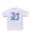 A BATHING APE A BATHING APE 31ST ANNIV. ABC CAMO TEE ア ベイシング エイプ トップス カットソー・Tシャツ ホワイト