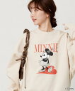 【SALE/35%OFF】FREAK'S STORE 別注/Mickey Mouse&Minnie Mouse/ミッキーマウス&ミニーマウス ハートプリントスウ...