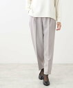 【SALE/30%OFF】Reflect 【SALE/私のパンツ/手洗い可】ゆるシルエットテーパードパンツ リフレクト パンツ その他のパンツ グレー ベージュ...