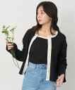 【SALE/45%OFF】earth music&ecology SET2点リブアンサンブル アースミュージック&エコロジー トップス カーディガン ブラック ...