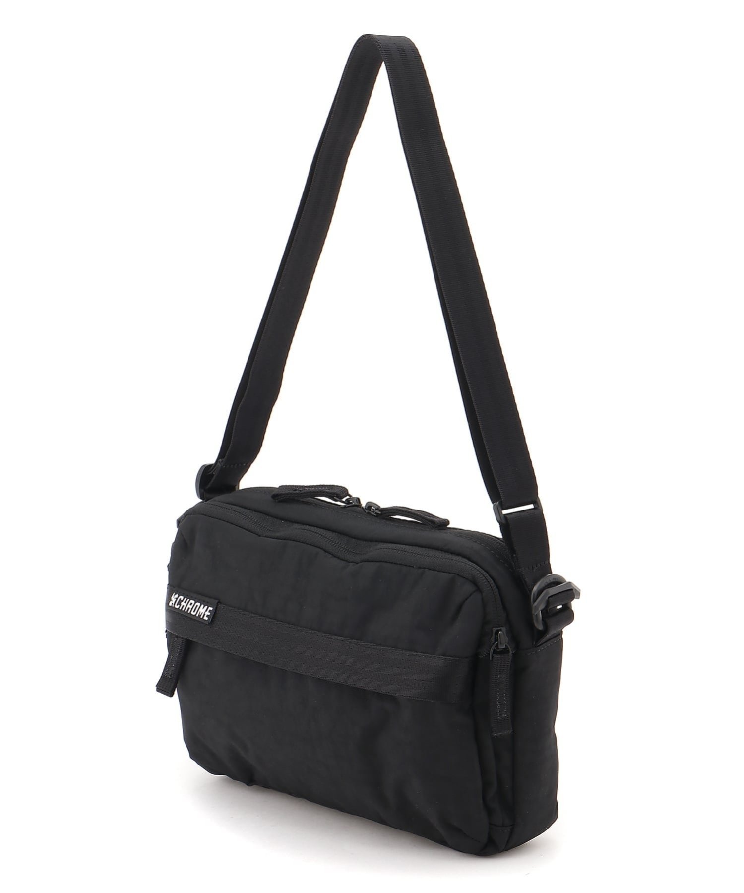 (M)PAC SHOULDER 3L クローム バッグ ショルダーバッグ ブラック