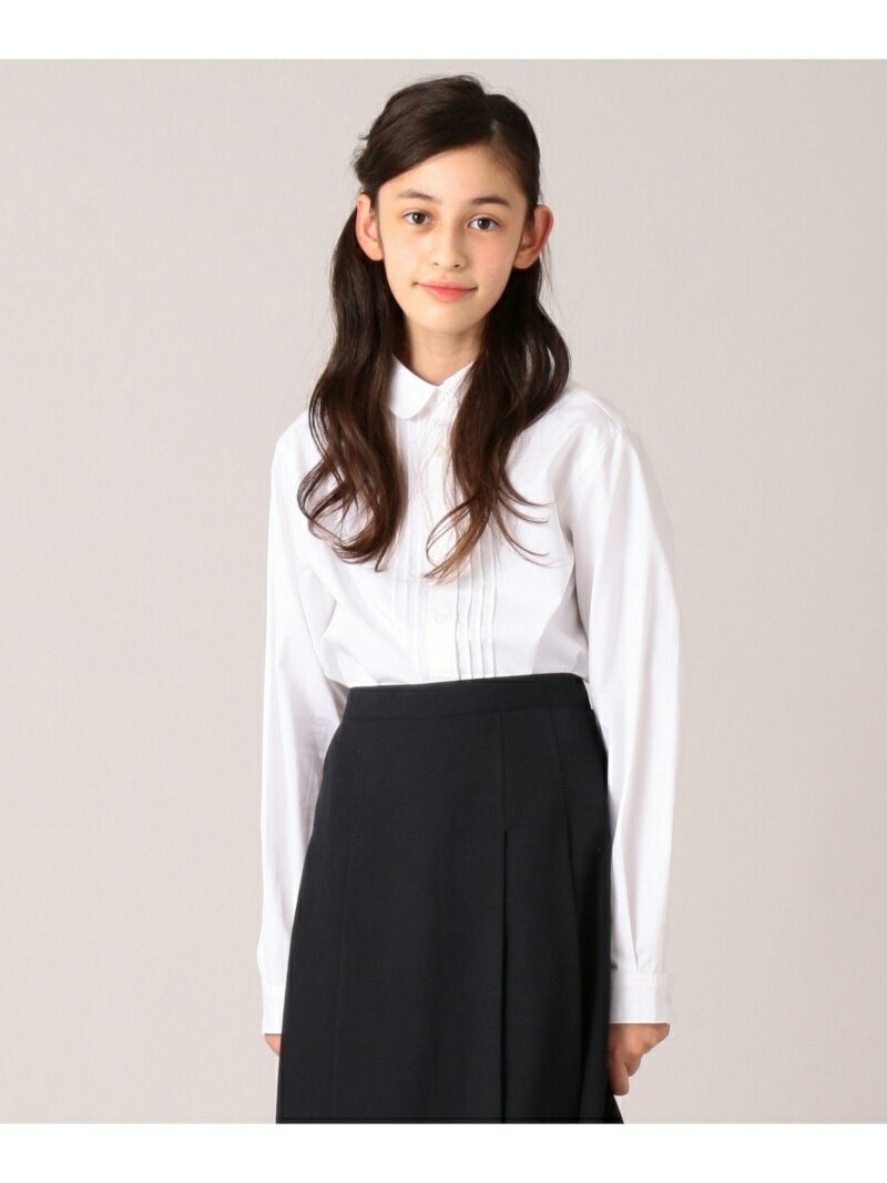 【SALE／50%OFF】組曲 KIDS 【140-170cm】ピンポイントオックス ブラウス クミキョク トップス シャツ・ブラウス ホワイト【送料無料】のサムネイル