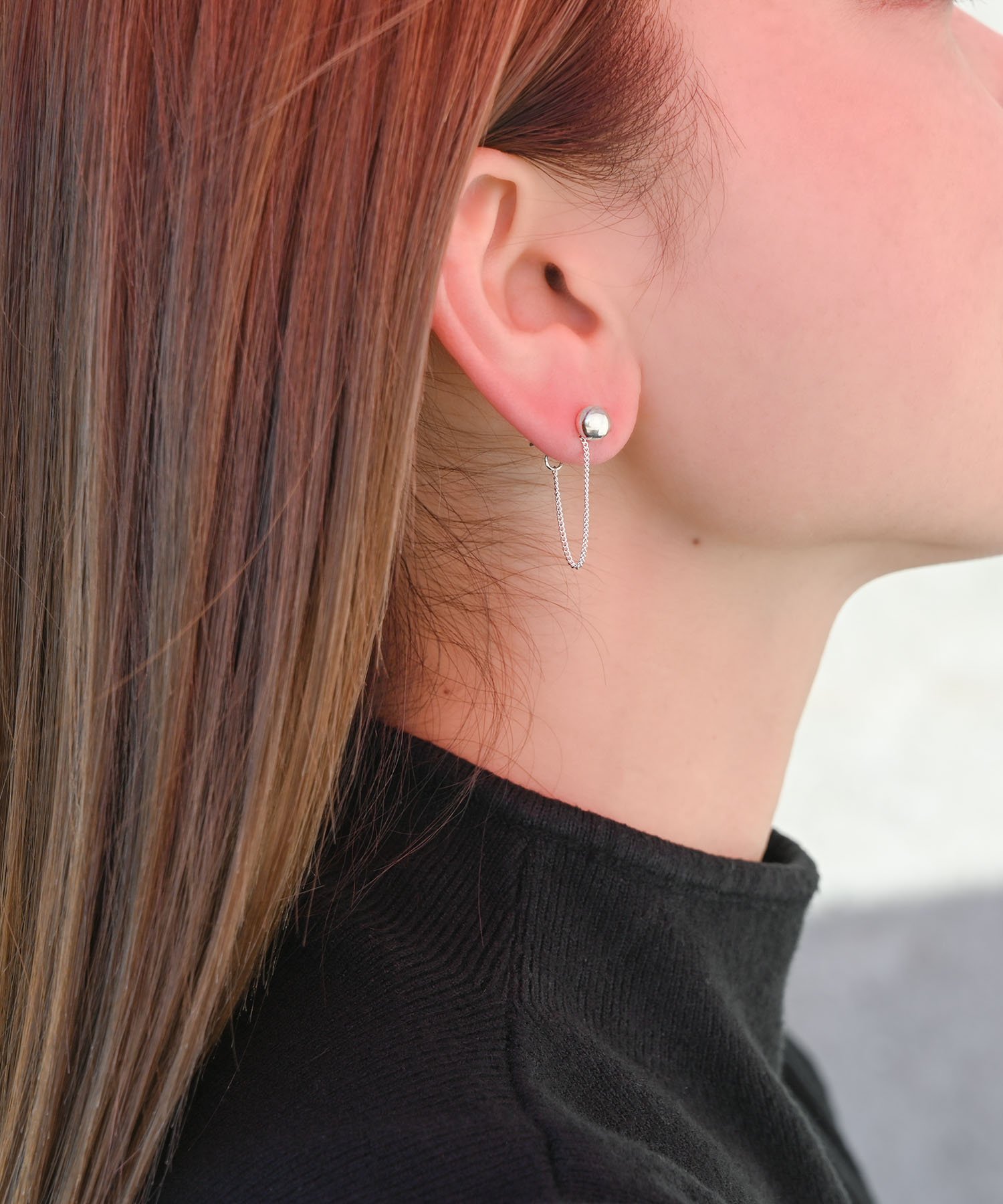 【SALE／33%OFF】MUTURA MUTURA/(W)SV925 パール/メタリックボール ピアス エディターズ ドロー アクセサリー・腕時計 ピアス シルバー ホワイト(4)