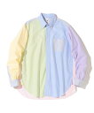 SHIPS MEN Southwick Gate Label: オックスフォード ボタンダウンシャツ シップス トップス シャツ・ブラウス レッド ホワイト ブルー【送料無料】