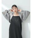 【SALE/30%OFF】earth music&ecology メッシュボレロ アースミュージック&エコロジー トップス カーディガン グレー ベージュ ブラ...