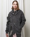 PRANK PROJECT ダブルジップシャギーパーカーDouble Zip Shaggy Hoodie プランク プロジェクト トップス パーカー・フーディー...