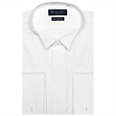 BRICK HOUSE by Tokyo Shirts 【透け防止・白無地】 ウイングカラー 長袖 形態安定 綿100% ワイシャツ BM01X904AB16U...