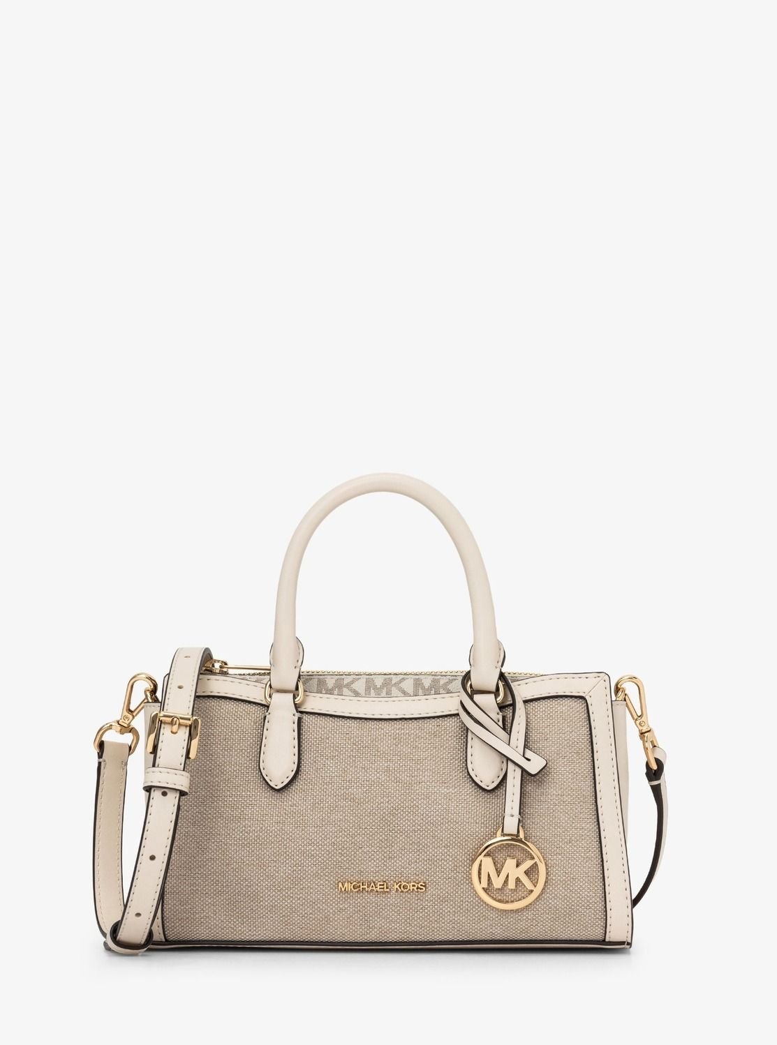 【SALE／75%OFF】MICHAEL KORS ARDEN トップジップ クロスボディ スモール マイケルコース マイケル・コース バッグ ショルダーバッグ ベージュ【送料無料】