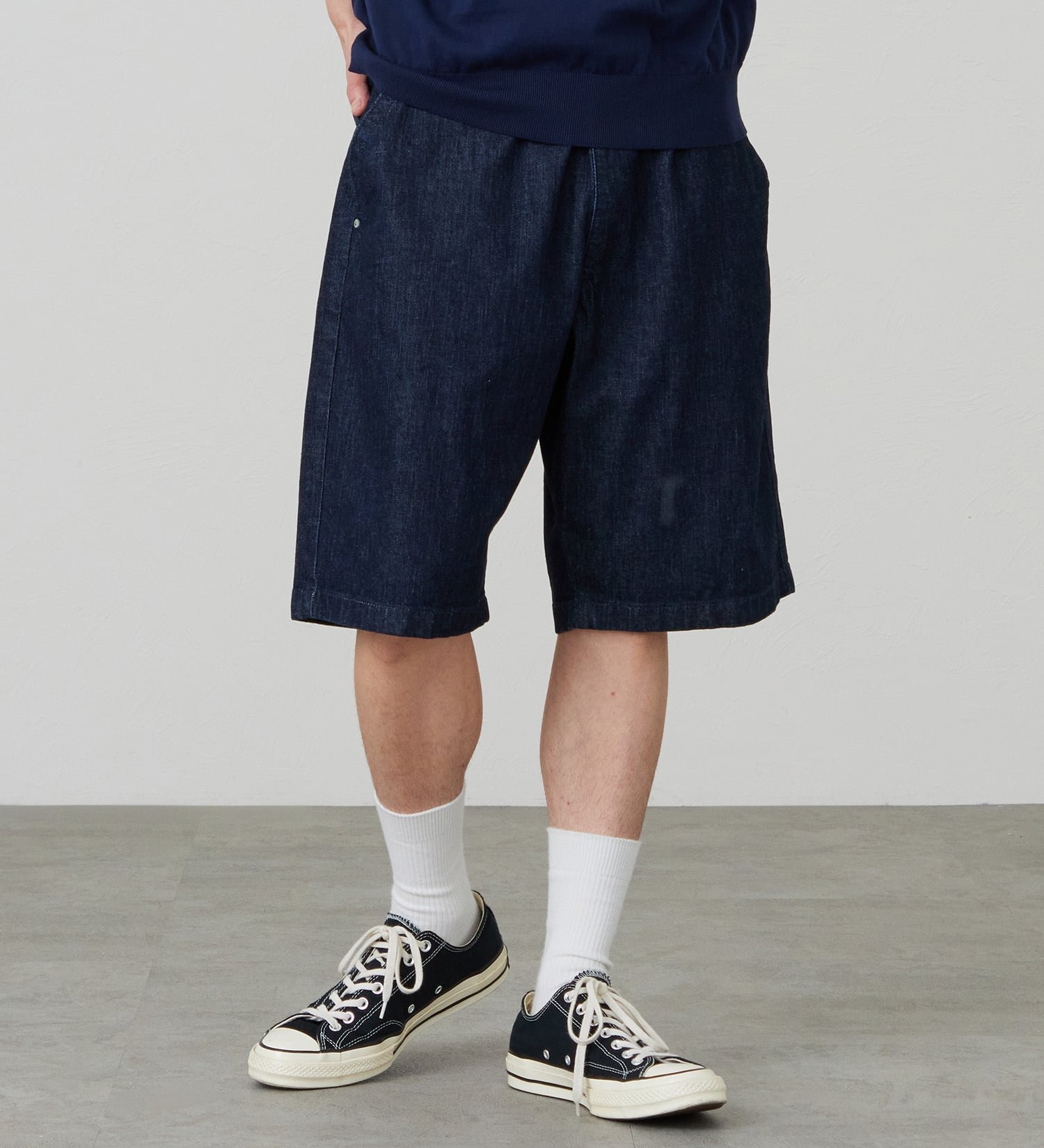 【直営店・WEB別注】FLeeasy Shorts/ ショートパンツ【涼/JADE AIR】 エドウインオンラインモール パンツ その他のパンツ ブルー