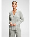 GAP (W)モダール トゥルースリープPJ トップス ギャップ インナー・ルームウェア パジャマ グレー グリーン ピンク ブラック ベージュ【送料無料】