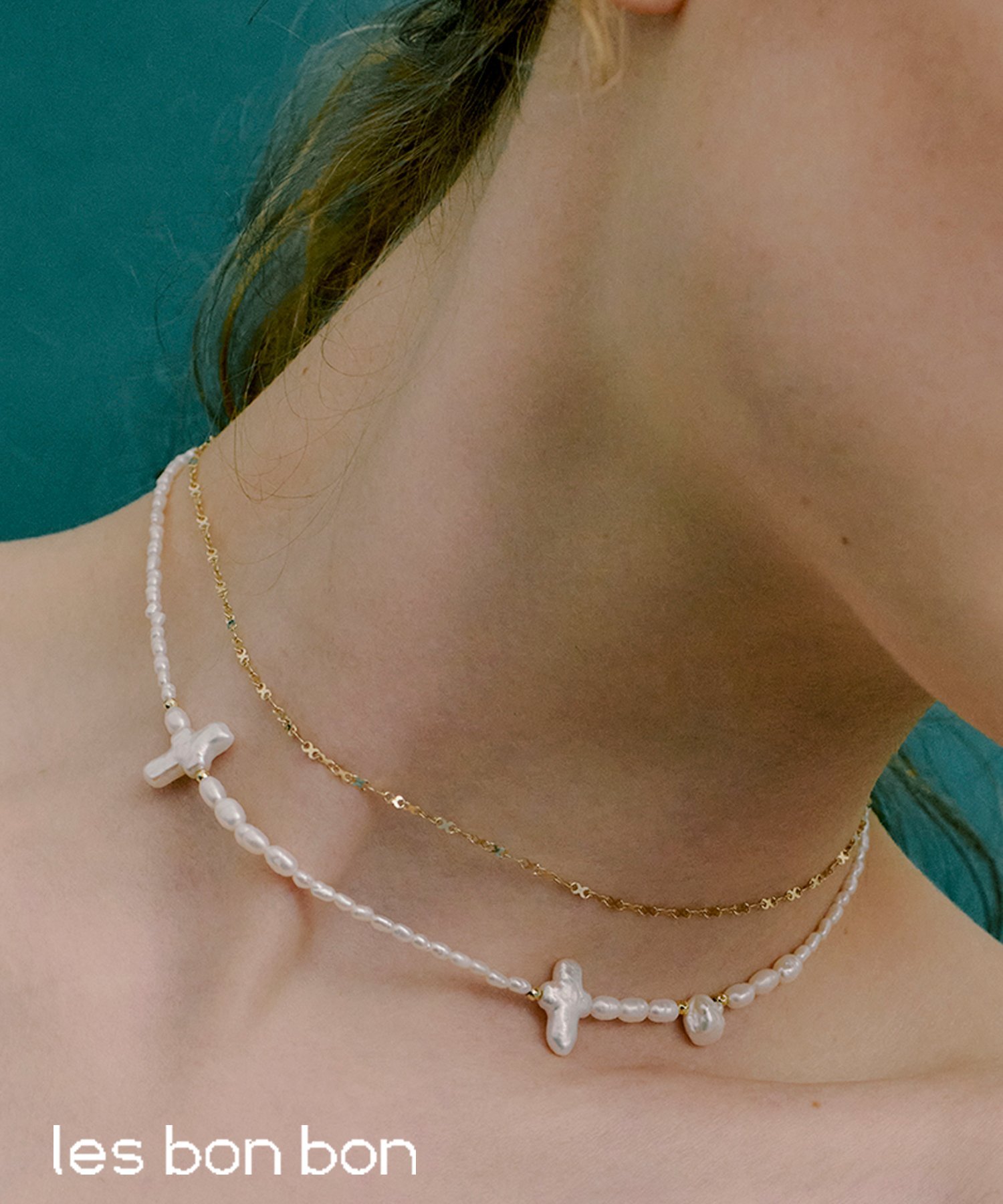 les bon bon les bon bon/(W)argent choker アージェント チョーカー セットアップセブン アクセサリー・腕時計 チョーカー ブラック【送料無料】