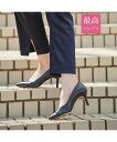 Au BANNISTER 【最高パンプス/7cmヒール】美脚*快適 パンプス オゥ・バニスター シューズ・靴 パンプス ブラック グレー ネイビー ゴールド【送...