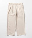 【SALE/30%OFF】C DIEM C DIEM タックワイドパンツ 【LEON掲載】 シフォン パンツ その他のパンツ ホワイト ブラック【送料無料】