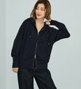 SOMETHING 【百貨店・直営店限定】SOMETHING ジップアップパーカー エドウインオンラインモール トップス パーカー・フーディー ネイビー【送料無...