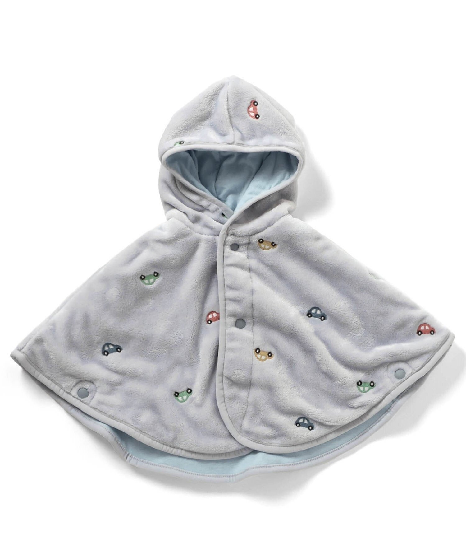 apres les cours ボア刺繍マント エフオーオンラインストア マタニティウェア・ベビー用品 その他のベビーグッズ ブラウン ホワイト【送料無料】 3