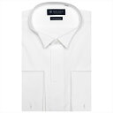 BRICK HOUSE by Tokyo Shirts 【透け防止・白無地】 ウイングカラー 長袖 形態安定 綿100% ワイシャツ BM01X902AB16U...