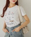【SALE/10%OFF】one after another NICE CLAUP 半袖アソートT ワンアフターアナザー ナイスクラップ トップス その他のトップス ホワイト グレー