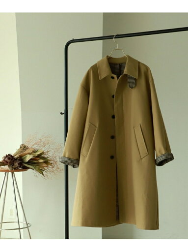 【SALE/40%OFF】BEAMS LIGHTS BEAMS LIGHTS / ダブルフェイス ステンカラー コート ビームス アウトレット ジャケット・アウター その他のジャケット・アウター ベージュ【送料無料】 【SALE/40%OFF】BEAMS LIGHTS BEAMS LIGHTS / ダブルフェイス ステンカラー コート ビームス アウトレット ジャケット・アウター その他のジャケット・アウター ベージュ【送料無料】