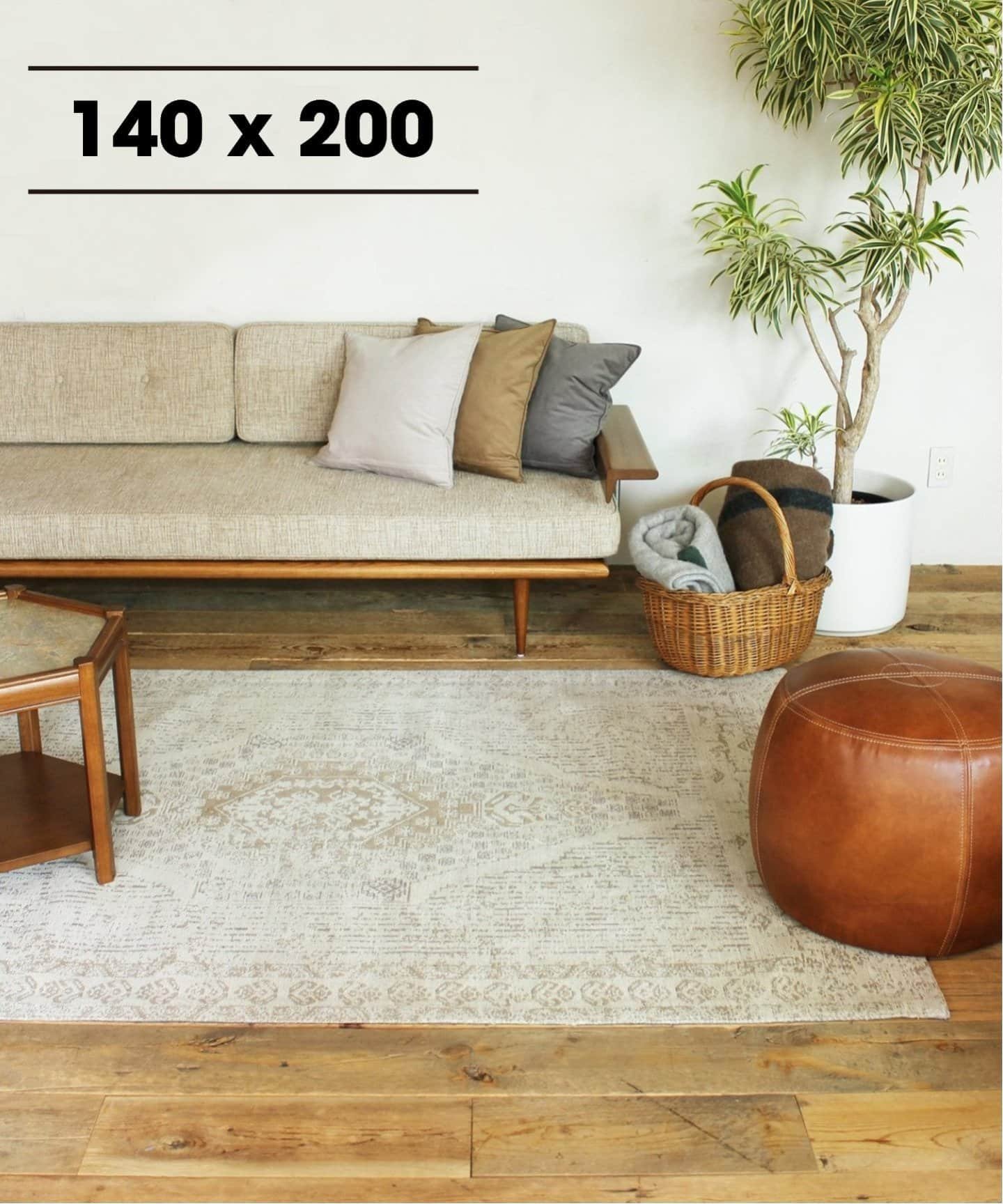 楽天Rakuten FashionJOURNAL STANDARD FURNITURE VINE YARD RUG 140x200 バインヤード ラグ ジャーナルスタンダードファニチャー インテリア・生活雑貨 カーペット・ラグ・マット ブラウン【送料無料】