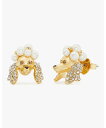 ケイト・スペード ニューヨーク 【SALE／50%OFF】kate spade new york プードル アンド ポム ピアス ケイトスペードニューヨーク アクセサリー・腕時計 ピアス ホワイト【送料無料】