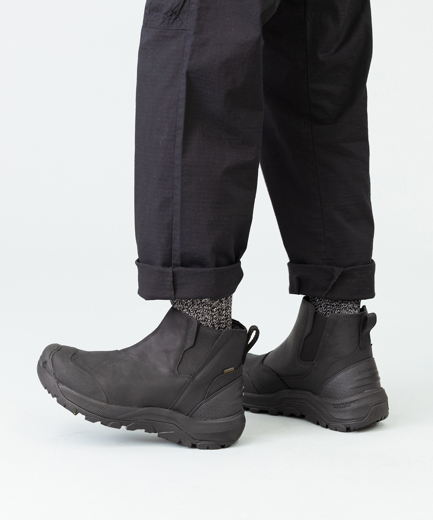 KEEN MEN REVEL IV CHELSEA メンズ レヴェル フォー チェルシー キーン シューズ・靴 ブーツ ブラック【送料無料】