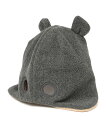 SHIPS KIDS THE PARK SHOP:MOUSE FLEECE BEANIE シップス 帽子 ニット帽・ビーニー グレー グリーン ネイビー【送料無料】