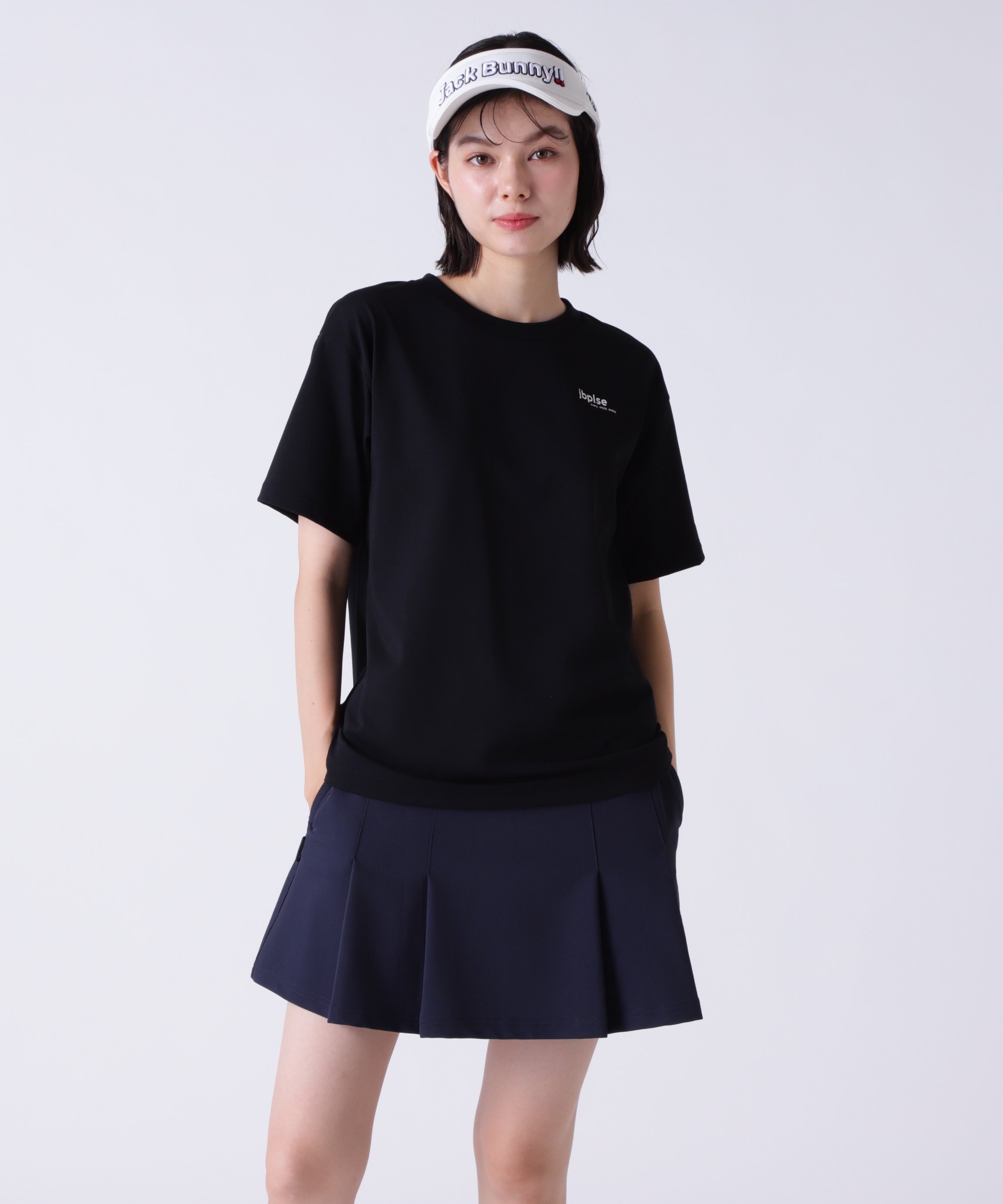 Jack Bunny!! 半袖Tシャツ ジャックバニー トップス その他のトップス ブラック ホワイト【送料無料】