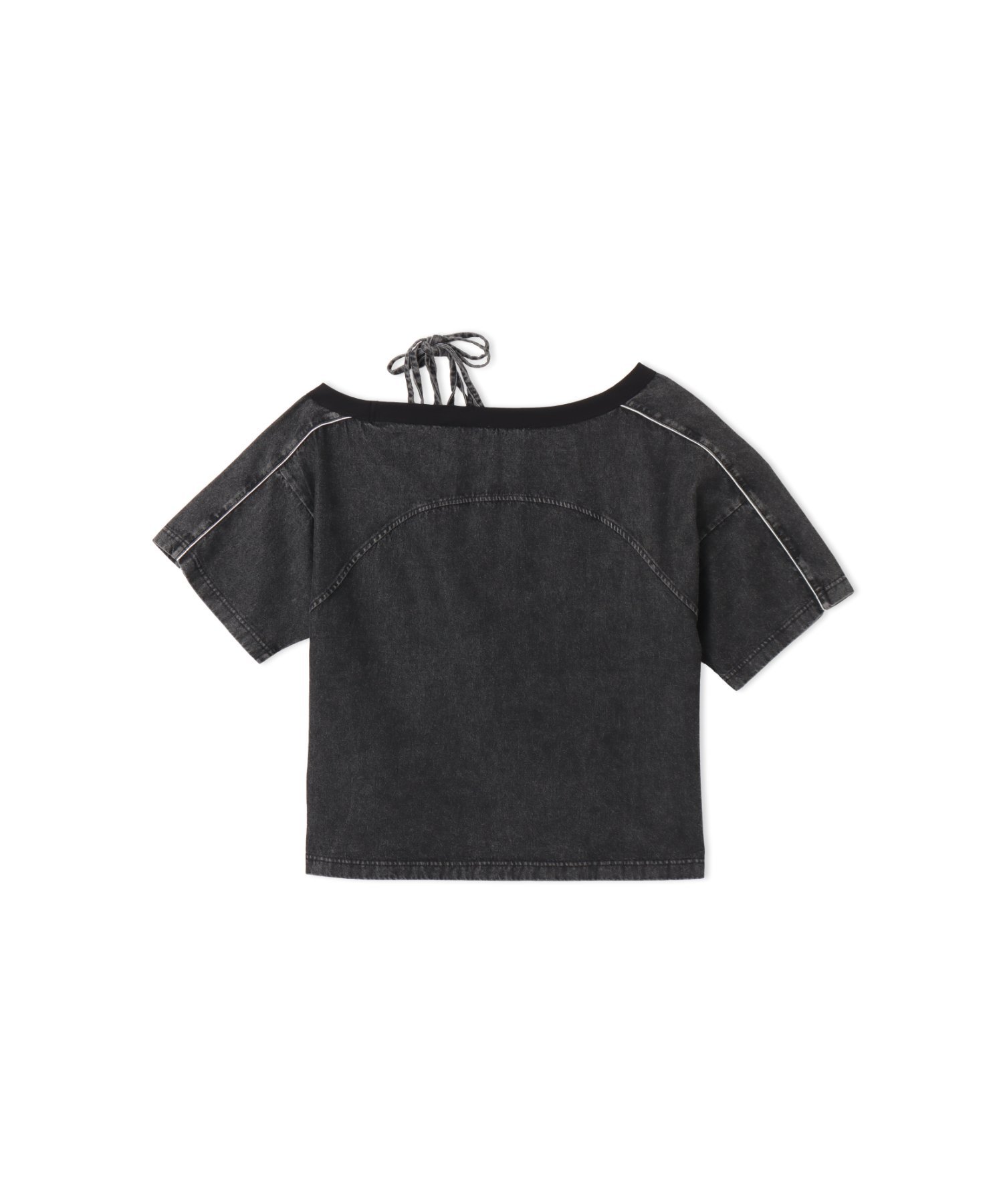 atmos pink atmos pink Mesh Docking T-shirt BLACK アトモス トップス カットソー・Tシャツ ブラック