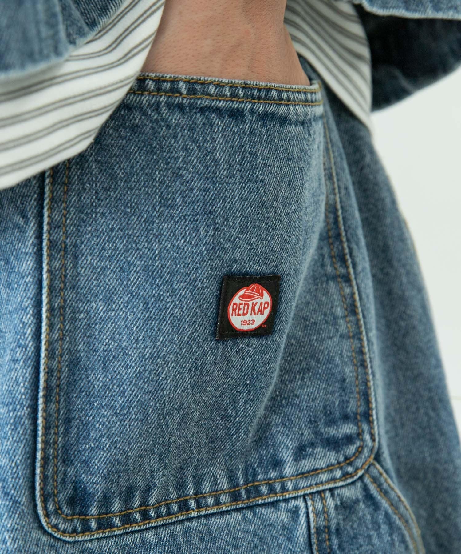 Sonny Label 『別注』RED KAP×Sonny Label ペインターデニムパンツ サニーレーベル パンツ ジーンズ・デニムパンツ ブルー