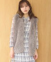 【SALE/20%OFF】Feroux プードルファーベスト フェルゥ トップス ベスト・ジレ ホワイト グレー【送料無料】
