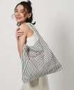 BEAUTY&YOUTH UNITED ARROWS 【別注】<beej>ストライプ エンブロイダリー ショルダーバッグ ビューティー&ユース ユナイテッドアロ...
