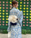 【SALE/10%OFF】MAJESTIC LEGON ワンピでも着れる2WAY浴衣 マジェスティックレゴン 着物・浴衣・和装小物 浴衣 イエロー ホワイト ピンク ブルー ネイビー【送料無料】