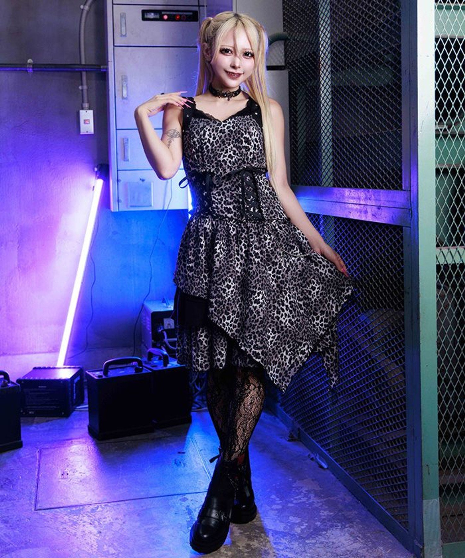 【SALE／30%OFF】axes femme POETIQUE アシメデザインキャミワンピース アクシーズファム ワンピース・..