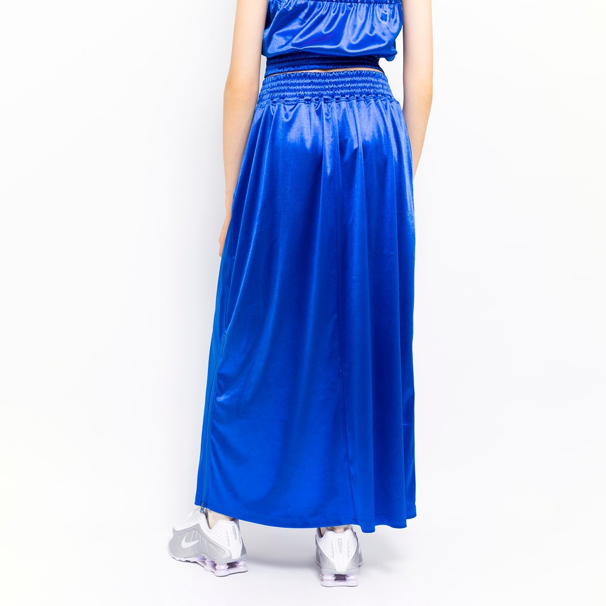 atmos pink atmos pink Boxer Jersey Long Skirt BLUE アトモス スカート その他のスカート ブルー