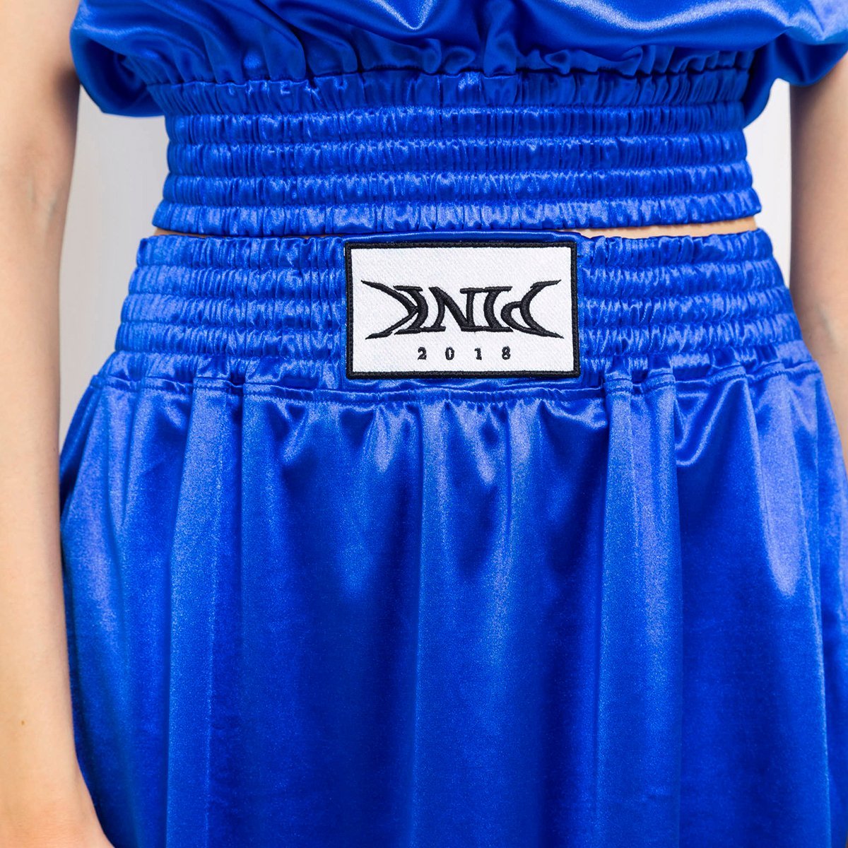 atmos pink atmos pink Boxer Jersey Long Skirt BLUE アトモス スカート その他のスカート ブルー