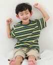 【SALE/5%OFF】devirock ボーイズ半袖パジャマ ルームウェア 半袖ルームウェア パジャマ デビロック インナー・ルームウェア パジャマ ベージュ...