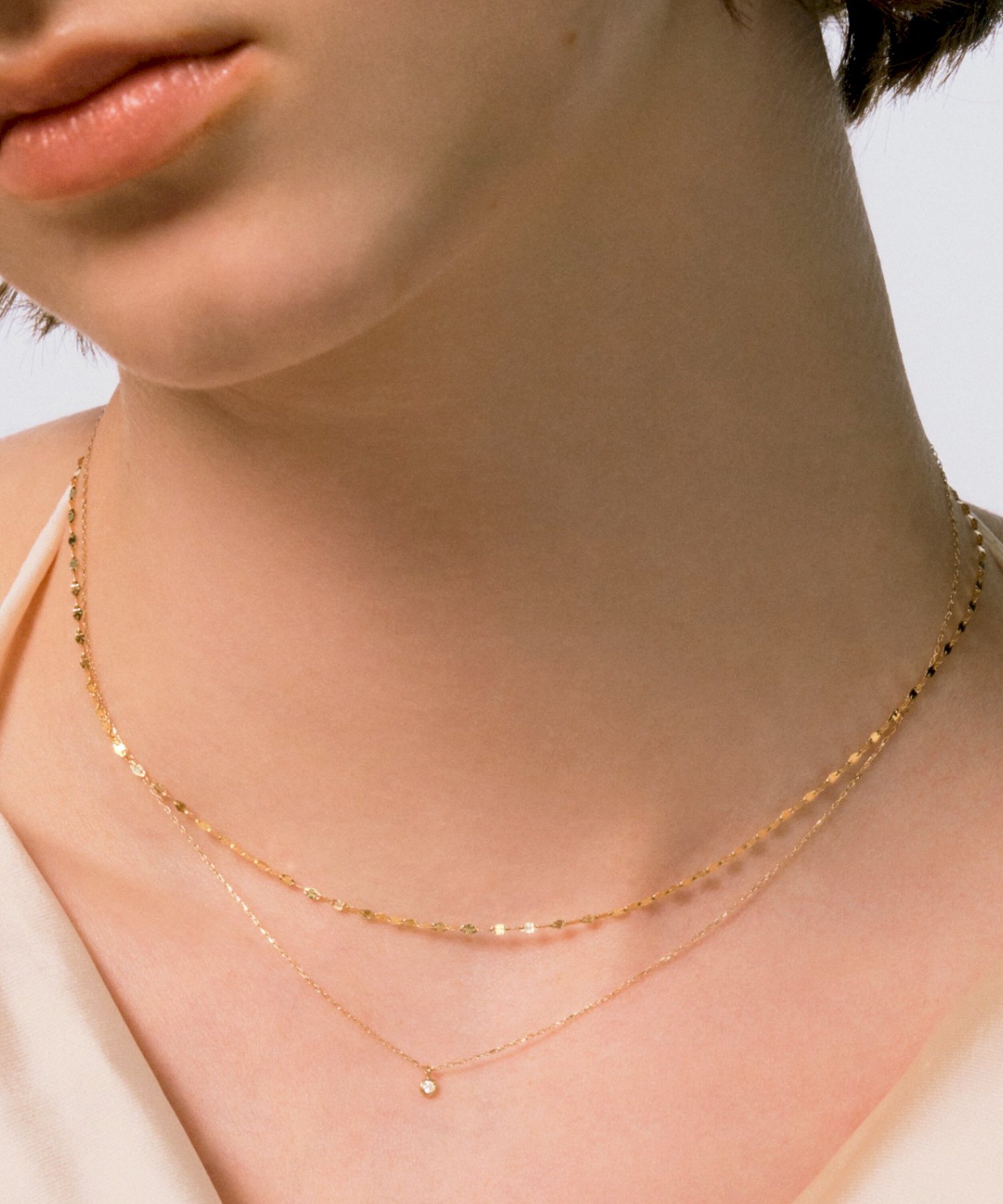 les bon bon les bon bon/victoria choker yellow gold ヴィクトリア チョーカー イエローゴールド K10 10K ジュエリー ギフト MADE IN JAPAN 日本製 ルボンボン セットアップセブン アクセサリー・腕時計 チョーカー ゴールド【送料無料】