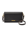 【SALE/30%OFF】FOSSIL フォッシル 斜めがけバッグ レディース レザー ブラック スマホ収納可 SHB3155001 フォッシル バッグ ボディバッグ・ウエストポーチ ブラック【送料無料】(4)