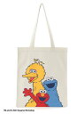 SESAME STREET MARKET カラフルアートトートバッグ セサミストリートマーケット バッグ エコバッグ・サブバッグ ホワイト レッド ブルー