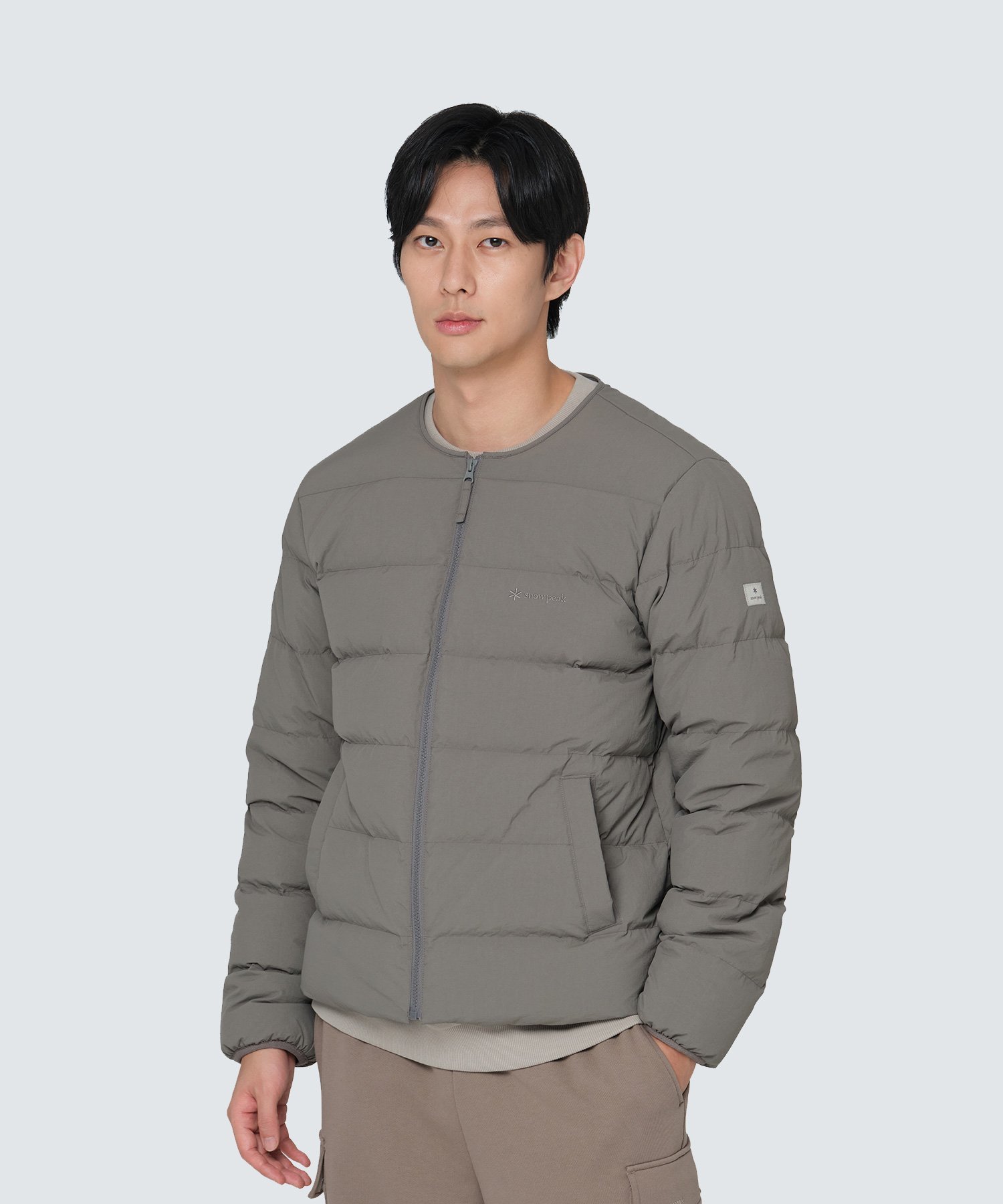 Snow Peak Land lightweight down jacket スノーピーク ジャケット・アウター その他のジャケット・アウター グレー カーキグリーン ブラック ベージュ【送料無料】