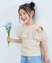 【SALE/6%OFF】devirock オフショルシフォンTシャツ Tシャツ トップス デビロック トップス カットソー・Tシャツ ホワイト ブルー グレー