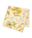 TOMORROWLAND GOODS manipuri FLOWER STRIPE スカーフ トゥモローランド ファッション雑貨 スカーフ・バンダナ ブルー ベ...