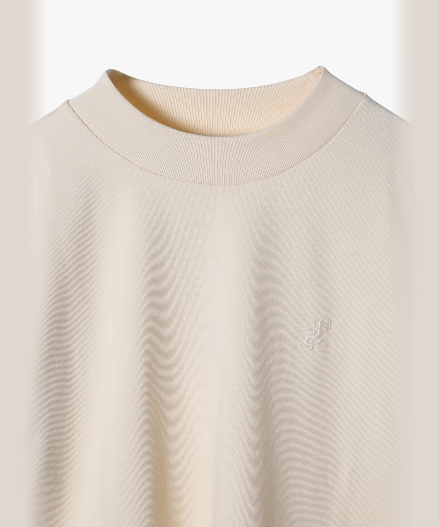 agnes b. HOMME メンズ 刺繍 コットン 半袖 Tシャツ "Lezard" アニエスベー トップス カットソー・Tシャツ ホワイト【送料無料】